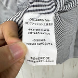 【Men's S ホワイト系】 Ridge Mountain Gear ( リッジマウンテンギア ) ベーシック ロングスリーブ シャツ ストライプ Basic Long Sleeve Shirt "Stripe" ポリエステル ウェア トップス インナー シャツ