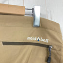【Men's L ベージュ系】 Montbell ( モンベル ) ストレッチ O.D. パンツ Men's Stretch O.D. Pants Men's リップストップ 1WAYストレッチ はっ水加工 ナイロン ウェア ボトムス ロングパンツ ソフトシェル z-9