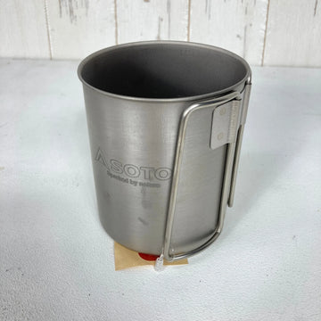 【OneSize グレー系】 Soto ( ソト ) チタンマグ 450 Titanium Mug 450 チタン クックウェア クッカー コッフェル z00060260  クッカー コッフェル クックウェア - 0