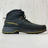 【Men's 26.1cm グレー系】 La Sportiva ( ラ・スポルティバ ) トラバースX4 エボ ミッド ゴアテックス TX4 Evo Mid GTX Carbon / Bamboo GORE-TEX Vibram MEGAGRIP フットウェア トレッキング