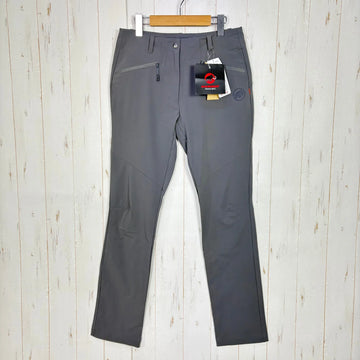 【Women's S グレー系】 Mammut ( マムート ) トレッカーズ 2.0 パンツ アジアンフィット Trekkers 2.0 Pants AF ナイロン ウェア ボトムス ロングパンツ ソフトシェル z00057655  ソフトシェル ロングパンツ ボト