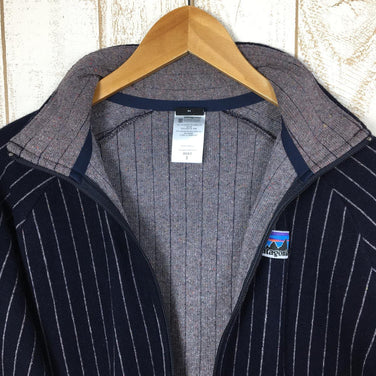 【Men's S ネイビー系】 Patagonia ( パタゴニア ) キルト アゲイン ジャケット Quilt Again Jacket リサイクル ウール フリース 白タグ 復刻 生産終了モデル 入手困難 20301 International Men's RY - 【公式】2ndGEAR（セカンドギア）Webショップ【登山用品・アウトドア用品専門 買取販売店】