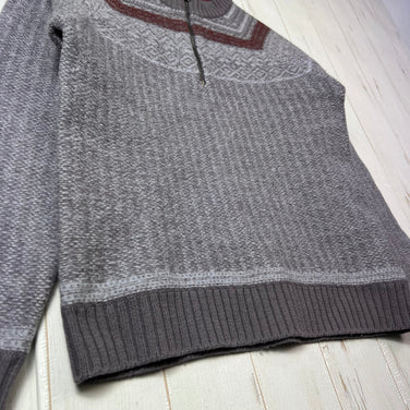 【Women's S ブラウン系】 Patagonia ( パタゴニア ) ウール ニットセーター ジップアップ Wool Knit Sweater Zip-Up 生産終了モデル 入手困難 ウェア トップス インナー シャツ ロングスリーブシャツ ウール z000550