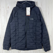 【Men's M ブラック系】 Mountain Hardwear ( マウンテンハードウェア ) ストレッチダウン フーディ Stretchdown Hoody OM9930 010 z00056060 010 ダウンインサレーション アウター ジャケット トップ