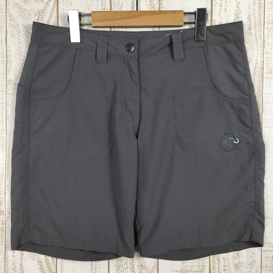 【Women's 38 グレー系】 Mammut ( マムート ) ニアラ ショーツ Niala Shorts リップストップナイロン 速乾 1020-05611 International Women's  化繊 ショーツ ショートパンツ ボトムス ウェア