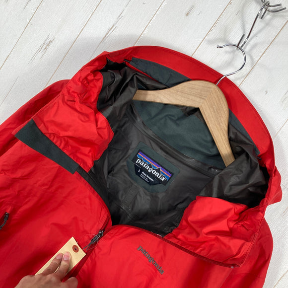 【Men's L レッド系】 2013 Patagonia ( パタゴニア ) スーパーセル ジャケット Super Cell Jacket RDS Red Delicious GORE-TEX Paclite ナイロン ウェア トップス アウター ジャケット レ