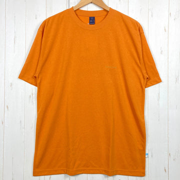 【Men's L オレンジ系】 Montbell ( モンベル ) ウイックロン ブリーズスパン T WIC. Breeze Span T ウェア トップス インナー シャツ ショートスリーブシャツ 化繊 z00053620  化繊 ショートスリーブシャツ インナー