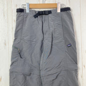 【Men's XS グレー系】 2015 Patagonia ( パタゴニア ) ギ スリー ジップオフ パンツ GI III ZIP-OFF PANTS FGE 生産終了モデル 入手困難 ナイロン ウェア ボトムス コンバーチブルパンツ z00055747 FGE