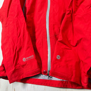 Rab Latok Alpine Jacket, Men's Size M, Red. This nylon hardshell jacket is a top and outerwear item from eVent (z00055211).