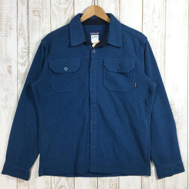 【Men's S ブルー系】 Patagonia ( パタゴニア ) ロングスリーブ ピケ フリース シャツ Long-Sleeved Pique Fleece Shirt 生産終了モデル 入手困難 25760 International Men's ORB 化繊 - 【公式】2ndGEAR（セカンドギア）Webショップ【登山用品・アウトドア用品専門 買取販売店】
