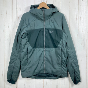 Arcteryx Proton AR 男式 M 绿色连帽合成羽绒服，带合成隔热材料（z00053004）