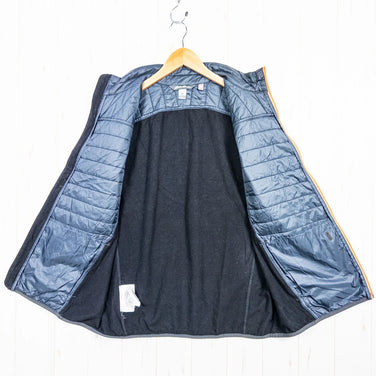 男士 L 码海军蓝 Eddie Bauer PrimaLoft FreeHeat 背心，尼龙，合成绝缘材料，z00052968