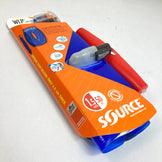 【OneSize ブルー系】 Source ( ソース ) WLP ロー プロフィール ハイドレーション システム WLP Low Profile Hydration System Transparent Blue ハイドレーションイクイップメント ウォーターキャ