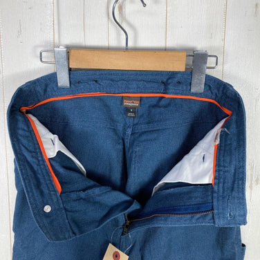 [Women's Navy] Patagonia All Seasons Double Knee Pants (Short) Hemp Clothing Bottoms Long Pants Cotton z00054464 Cotton Long Pants Bottoms Clothing