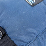 均码 海军蓝 1990 年代 Gregory Day Pack 海军蓝（已停产型号，很难找到）蓝色标签，旧标签，尼龙袋，储物背包，背包，容量：高达 29 升，z00053470 海军蓝