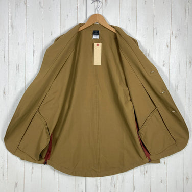 【Men's L ベージュ系】 Shinogi By Axesquin ( 凌 By アクシーズクイン ) ヤマニノボッタカモシレナイ ソフトシェル Yamani Nobotta Kamoshirenai Soft Shell トビイロ ナイロン ウェア トップス