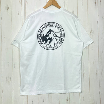 【Men's XL ホワイト系】 Columbia ( コロンビア ) アーバン ハイク グラフィック ショート スリーブ Tシャツ Urban Hike Graphic Short Sleeve T Shirt ポリエステル ウェア トップス インナー シャツ ショ - 0
