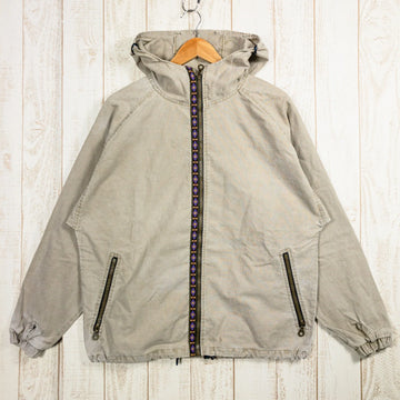 【Men's M ベージュ系】 1990s Alf ( アルフ ) コットン アノラック フルジップ フーディ Cotton Anorak Full-Zip Hoody 生産終了モデル 入手困難 コットン ウェア トップス アウター ジャケット コットン z0005 - 【公式】2ndGEAR（セカンドギア）Webショップ【登山用品・アウトドア用品専門 買取販売店】