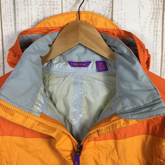 【Women's S オレンジ系】Marmot ( マーモット ) プレシップ レインシェル ジャケット フーディ 2.5層precip防水透湿 International Women's レインシェル アウター ジャケット トップス ウェア - 【公式】2ndGEAR（セカンドギア）Webショップ【登山用品・アウトドア用品専門 買取販売店】