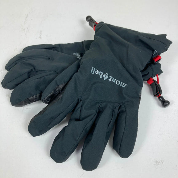 【Women's L ブラック系】 Montbell ( モンベル ) パウダー ライトグローブ Powder Light Glove ポリエステル ウェア ウェア小物 グローブ 手袋 z00056628  グローブ 手袋 ウェア小物 ウェア