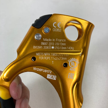 【OneSize イエロー系】 Petzl ( ペツル ) アッセンション Ascension アッセンダー ロッククライミングギア z00059327  ロッククライミングギア