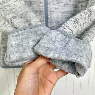 【Women's XS グレー系】 Mammut ( マムート ) チャムエラ ミッドレイヤー フーデッド ジャケット アジアンフィット Chamuera ML Hooded Jacket AF Women 裏起毛｜ニットフリース ポリエステル ウェア トップス アウタ