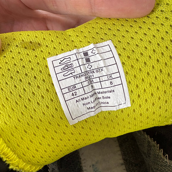 【Men's 26.7cm グレー系】 La Sportiva ( ラ・スポルティバ ) トランゴ TRK GTX Trango Trk Gtx Carbon/Sulphur GORE-TEX / Vibram / 3D FLEX フットウェア トレッキングブーツ z000