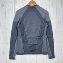 【Men's S/M グレー系】 Millet ( ミレー ) コンプレッション ロングスリーブ ティー ポリプロピレン ウェア トップス インナー シャツ ロングスリーブTシャツ クルーネック 化繊 z00059355  化繊 ロングスリーブTシャツ クルーネック-2