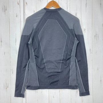 【Men's S/M グレー系】 Millet ( ミレー ) コンプレッション ロングスリーブ ティー ポリプロピレン ウェア トップス インナー シャツ ロングスリーブTシャツ クルーネック 化繊 z00059355  化繊 ロングスリーブTシャツ クルーネック - 0
