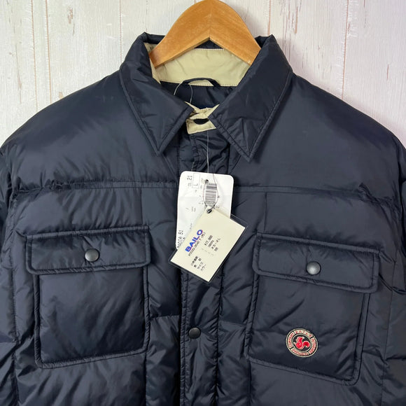 【Men's L ネイビー系】 Bailo ( バイロ ) カミショーネ ウォモ インサレーション ピューマ ジャケット Camicione Uomo In Piuma Jacket ダウン ウェア トップス アウター ジャケット ダウンインサレーション z0005