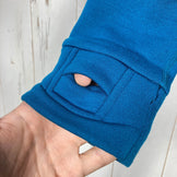 男式中蓝色 Ternua 保暖全拉链羊毛夹克 (z00053535)