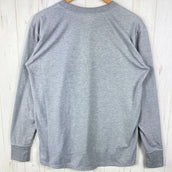 【Unisex M グレー系】 Bring ( ブリング ) ドライコットニー ロングスリーブ ティーシャツ Drycottony Long Sleeve Shirt ポリエステル ウェア トップス インナー シャツ ロングスリーブTシャツ クルーネック 化繊 z0