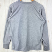 【Unisex M グレー系】 Bring ( ブリング ) ドライコットニー ロングスリーブ ティーシャツ Drycottony Long Sleeve Shirt ポリエステル ウェア トップス インナー シャツ ロングスリーブTシャツ クルーネック 化繊 z0
