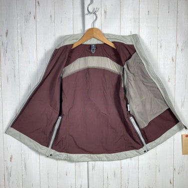 Montbell 女式中棕色徒步背心，尼龙防风背心（z00053763）