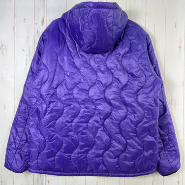 【Men's L グレー系】 Wildthings ( ワイルドシングス ) リバーシブル ビレイ ジャケット Reversible Belay Jacket WT24120SK PPL×GRY z00056187 PPL×GRY 化繊インサレーション アウター