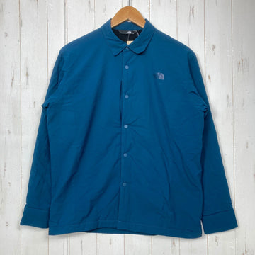 【Men's S ネイビー系】 The North Face ( ザ・ノースフェイス ) オクトーバー ミッド シャツ October Mid Shirt ナイロン ウェア トップス アウター ジャケット フリース z00060483  フリース アウター ジャケッ