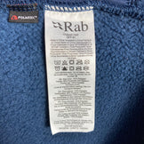 Men's Small Navy Rab Outpost Vest, Polyester Fleece Vest (z00053948).