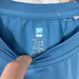 【Women's S ネイビー系】 Finetrack ( ファイントラック ) ドラウト クアッド ロングスリーブ ポリエステル ウェア トップス インナー シャツ ロングスリーブTシャツ クルーネック 化繊 z00059217  化繊 ロングスリーブTシャツ クルー