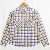 【Women's M パープル系】 Foxfire ( フォックスファイヤー ) SCプレイドシャツ ポリエステル ウェア トップス インナー シャツ ロングスリーブシャツ コットン z00052636 コットン ロングスリーブシャツ インナー シャツ トップス ウェ - 【公式】2ndGEAR（セカンドギア）Webショップ【登山用品・アウトドア用品専門 買取販売店】