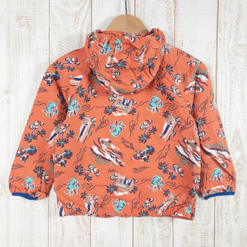 【Baby's 4T オレンジ系】 Patagonia ( パタゴニア ) ベビー バギーズ ジャケット Baby Baggies Jacket 60288 International Baby's  ウィンドシェル アウター ジャケット トップス ウェア - 0