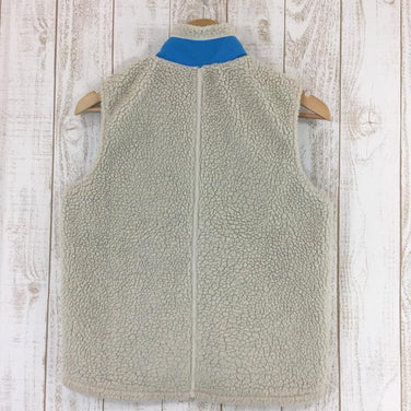 【Kid's L アイボリー系】 Patagonia ( パタゴニア ) キッズ レトロ エックス ベスト K'S Retro-X Vest 65617 International Kid's NLR ナチュラル×ラリマーブルー フリース ベスト トップス ウェア - 【公式】2ndGEAR（セカンドギア）Webショップ【登山用品・アウトドア用品専門 買取販売店】