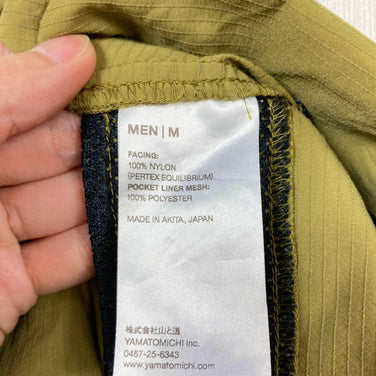 [Men's M Green] Yamatomichi Double Weave Five-Pocket Shorts DW 5-Pocket Shorts Nylon Wear Bottoms Shorts Short Pants z00057143 Shorts Short Pants Bottoms
