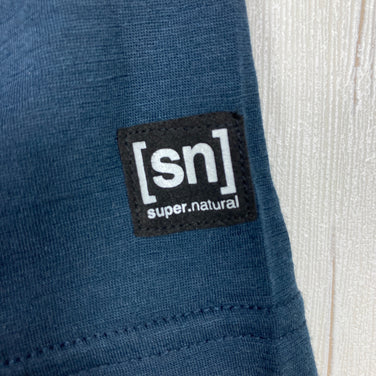 【Men's S ネイビー系】 Supernatural | Sn ( スーパーナチュラル ) ゴー ジーニー ティー GOGEANIE TEE メリノウール ウェア トップス インナー シャツ ショートスリーブTシャツ クルーネック ウール z00059251
