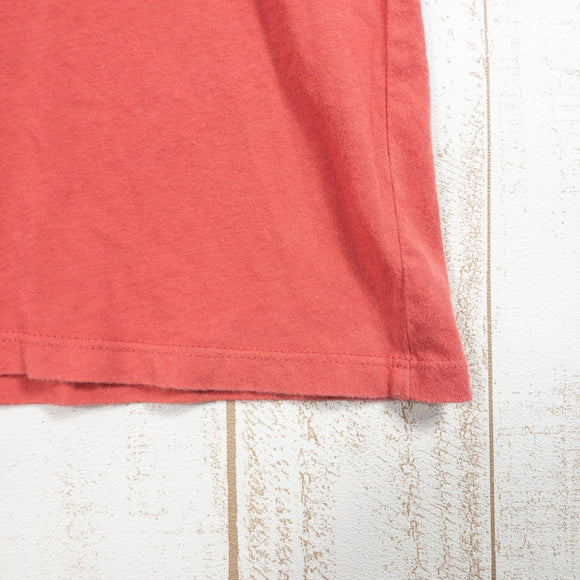 【Women's S レッド系】 2016 Patagonia ( パタゴニア ) パタロハ サイン Tシャツ Pataloha Sign T-Shirt SUMR オーガニックコットン ウェア トップス インナー シャツ ショートスリーブTシャツ クルーネック 化繊 - 【公式】2ndGEAR（セカンドギア）Webショップ【登山用品・アウトドア用品専門 買取販売店】