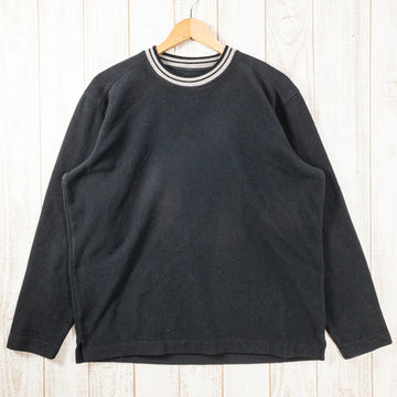 【Men's S ブラック系】 2007 Patagonia ( パタゴニア ) リズム プラッシュ シンチラ スウェット Rhythm Plush Synchilla Sweat BLK 入手困難 セーター クルーネック プルオーバー ポリエステル ウェア トップ - 【公式】2ndGEAR（セカンドギア）Webショップ【登山用品・アウトドア用品専門 買取販売店】