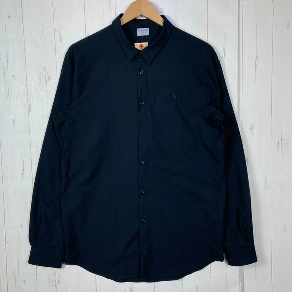 【Men's M ブラック系】 Houdini ( フーディニ ) ロングスリーブ シャツ Longsleeve Shirt ポリエステル ウェア トップス インナー シャツ ロングスリーブシャツ 化繊 z00056430  化繊 ロングスリーブシャツ インナー シ