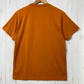 【Men's M オレンジ系】 Montbell ( モンベル ) ウィック ティー WIC.T			 ポリエステル ウェア トップス インナー シャツ ショートスリーブTシャツ クルーネック 化繊 z00058609  化繊 ショートスリーブTシャツ クルーネック
