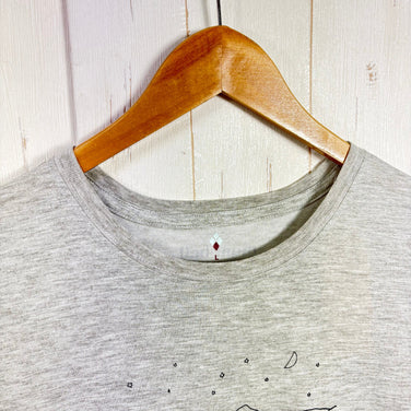 【Women's L グレー系】 Montbell ( モンベル ) ウィック ティー 長野 Wic Tee Nagano ご当地Tシャツ ポリエステル ウェア トップス インナー シャツ ショートスリーブTシャツ クルーネック 化繊 z00058793  化繊 ショ
