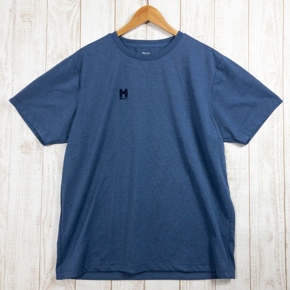 【Men's XL ネイビー系】 Millet ( ミレー ) インセクト バリヤー M ロゴ Tシャツ ショート スリーブ INSECT BARRIER M LOGO T-SHIRT SHORT SLEEVE ポリエステル ウェア トップス インナー シャツ ショー - 【公式】2ndGEAR（セカンドギア）Webショップ【登山用品・アウトドア用品専門 買取販売店】