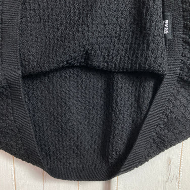 【Unisex L ブラック系】 Bring ( ブリング ) ワンダーウェアー ハーフジップ フーディー WUNDERWEAR HALF ZIP HOODIE メリノウール ウェア トップス インナー シャツ フーディ ウール z00056473  ウール フーディ